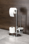 Deante stovas tualetiniam popieriui Round ADR 0732, Chrome