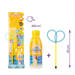 Muilo burbulų žiedas - Drugelis Mini + Muilo burbulų skystis 400 ml, TU3441