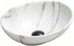 Praustuvas Mexen Elza, White Marble 1