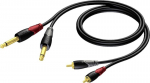 Procab CLA631/1.5, RCA/6.3mm, 1.5 m
