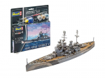 Revell - HMS King George V dovanų komplektas, 1/1200, 65161