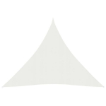Uždanga nuo saulės vidaXL, baltos spalvos, 3x3x3m, HDPE, 160g/m&sup2;, Balta