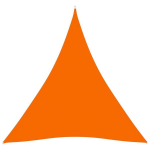 Tentas nuo saulės, 3,6x3,6x3,6 m, oranžinis, Oranžinė