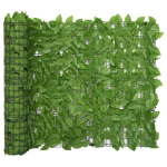 Balkono pertvara vidaXL 300x100 cm, žalia