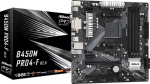 Pagrindinė plok&scaron;tė ASRock B450M PRO4-F R2.0