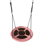 Sūpynės-lizdas Ecotoys, rausvos spalvos, 100 cm