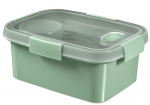 Maisto laikymo indas Lunch Kit Smart To Go stačiakampis, 1,2 L, &scaron;viesiai žalias