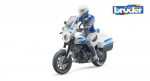 Figurėlė policininkas su motociklu Bruder Ducati