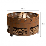 Ugniakuras-laužavietė Grillsymbol Antigo