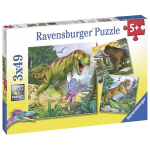 Dėlionė Ravensburger Primitive Ruler, 3x49 d.