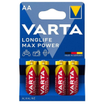 Baterijos Varta Max Power AA LR6, 4 vnt