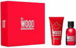 Rinkinys moterims: Dsquared2 Red Wood EDT 100 ml + kūno losjonas 150 ml