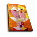 Reprodukcija Senecio / Vyras, einantis į senelę (Paul Klee)