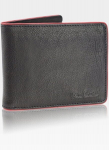 Vyri&scaron;ka odinė piniginė Pierre Cardin Tumble 88061, juodos spalvos