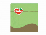 Servetėlės ruta 33х33 20l 3sl žalia