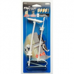 Tvirtas tvirtinimas prie tu&scaron;čiavidurės sienos M6 Cobra FlipToggle c/w 60 mm varžtas, 2 komplektai