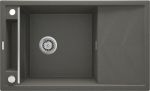 Deante granitinė virtuvinė plautuvė su magnetais Deante Magnetic ZRM T113, Anthracite