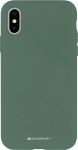 Dėklas Mercury Silicone Case Samsung A035 A03s tamsiai žalias