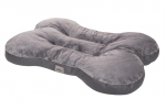 Hobbydog čiužinys Bone Graphite Fur, XL, 125x92 cm