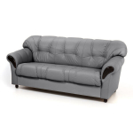 Sofa Rosa 3, pilka/juoda