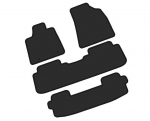 Kilimėliai ARS TOYOTA HIGHLANDER 2007-2013 (I, II ir III e.) /MAX2 Exclusive