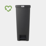 Brabantia &scaron;iuk&scaron;liadėžė StepUp, 40 l, tamsiai pilka
