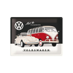 Metalinė plok&scaron;telė 30x40 cm/ VW Meet The Classics