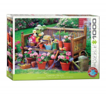 Dėlionė Eurographics, 6000-5345, Garden Bench, 1000 d.