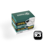 FFP3 respiratorius BM-033V (30vnt.)