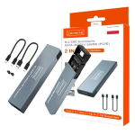 Adapteris Zenwire NVME/SATA Pcle M.2 SSD USB-C M2 Gen2 10GB/s, BS-2809SN