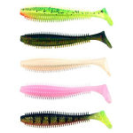 Guminukas FOX RAGE Spikey UV Mai&scaron;ytų Spalvų 5 vnt. 9 cm