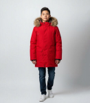 Huppa Berniukų žieminė parka ROMAN, red