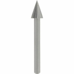 Set of 2 high speed Dremel 125 strawberries (steel, pointed end, 6.4mm diameter, to sculpt and engrave)
