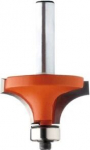 Hm freza karbido 25.4mm, kotas 6mm, darbinis ilgis 12.7mm