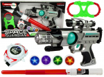 Lazerinis pistoletas berniukams Lean Toys Kosmoso apsauginis