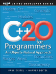 Cplusplus20 for Programmers: An Objects-Natural Approach 3rd edition