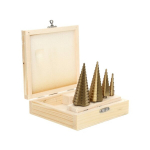 AWTOOLS STEP DRILL HSS-TIN / KPL.4vnt.