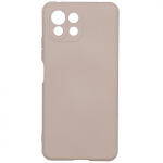 Evelatus xiaomi mi 11 lite/ 11 lite 5g/ 11 lite 5g ne nano silikono dėklas mink&scaron;tas lietimas TPU smėlio spalvos