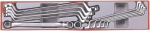 Teng Tools 11 vnt. lenktų atvirų raktų rinkinys Ttx6311