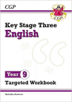New KS3 English Year 9 Targeted Workbook with answers