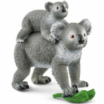 Gyvūnų figūrėlė Koala mama ir jos jauniklis Schleich