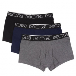 Trumpikės vyrams Hom Boxerline 3P Boxer Briefs, pilkos