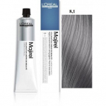 Ilgalaikiai profesionalūs plaukų dažai L'oreal Professionnel Majirel Cool Inforced, 8,1 Light Ash Blonde, 50 ml
