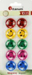 Magnetukai 29 mm, 10 vnt. - įvairūs dizainai