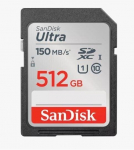 Atminties kortelė telefonui SanDisk SDXC 512GB UHS-I/SDSDUNC-512G-GN6IN