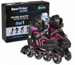 Riedučiai SporTrike Skates 4in1, rožiniai