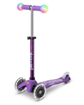 Triratis paspirtukas Micro Mini Deluxe Magic - purple