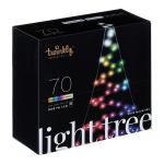 Twinkly 70 LED RGBW 2D kalėdinė eglutė