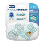 Čiulptukas Chicco PhysioForma Light, 2-6 mėn., 2vnt.
