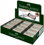Dulkių nekeliantis trintukas juodas (24 vnt) Faber Castell
